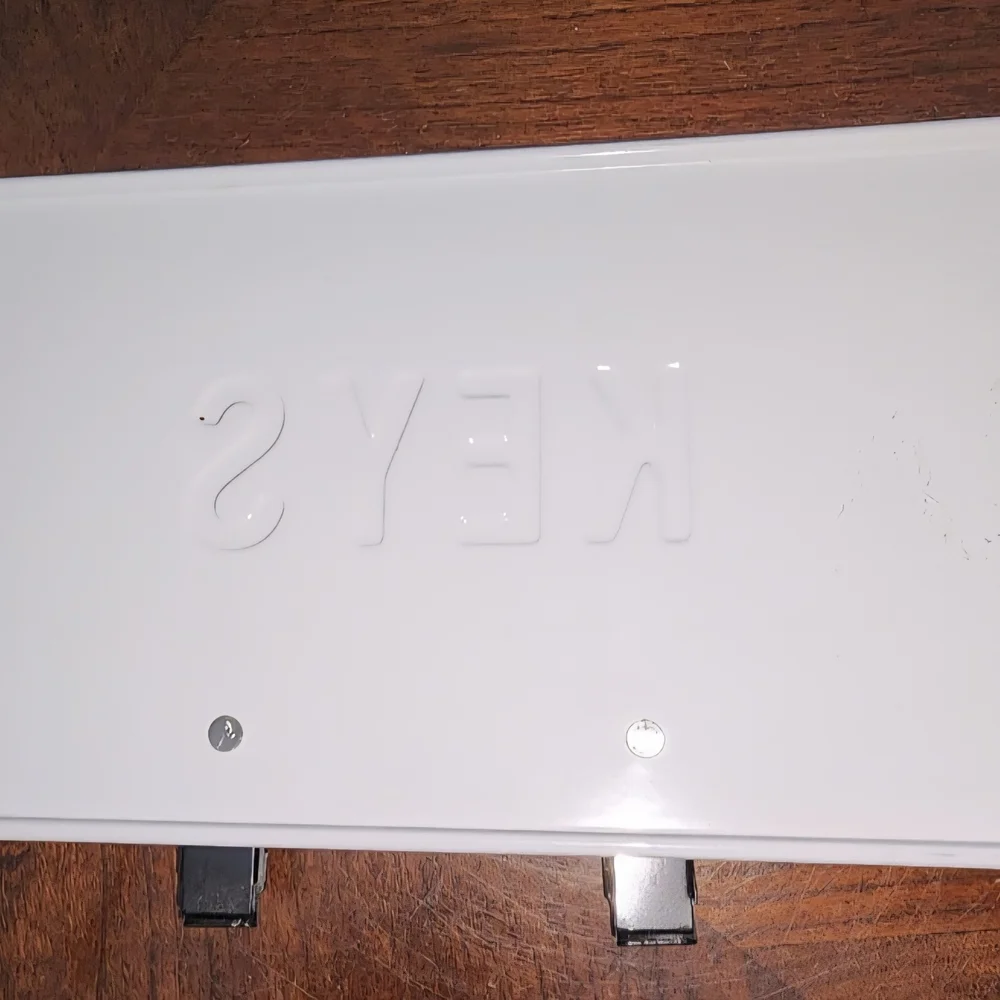 White and Black 'KEYS' Wall Decor